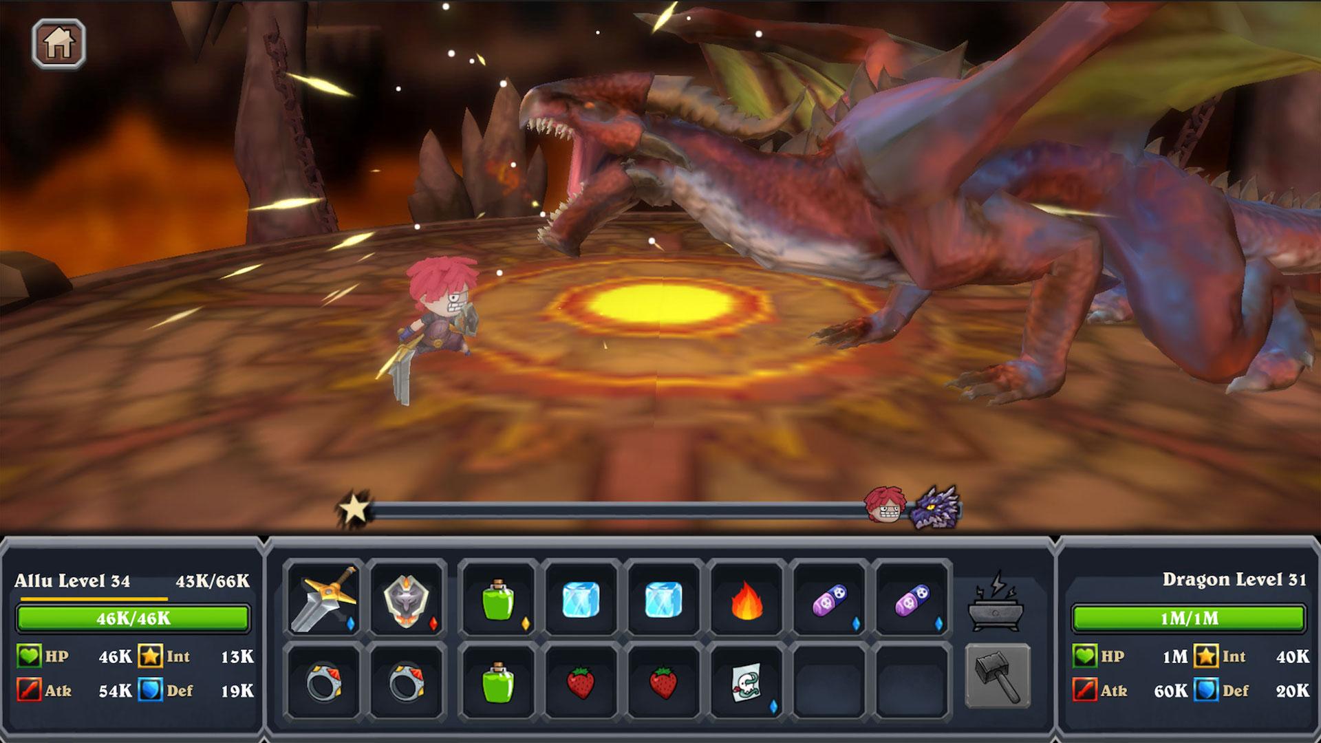 Portada de Clumsy Knights: Threats of Dragon