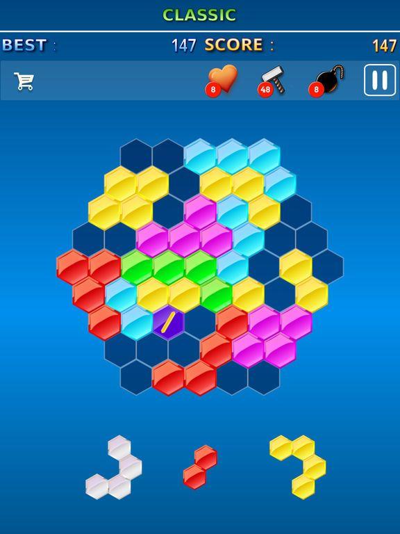 Portada de Hexagon Gem Crush