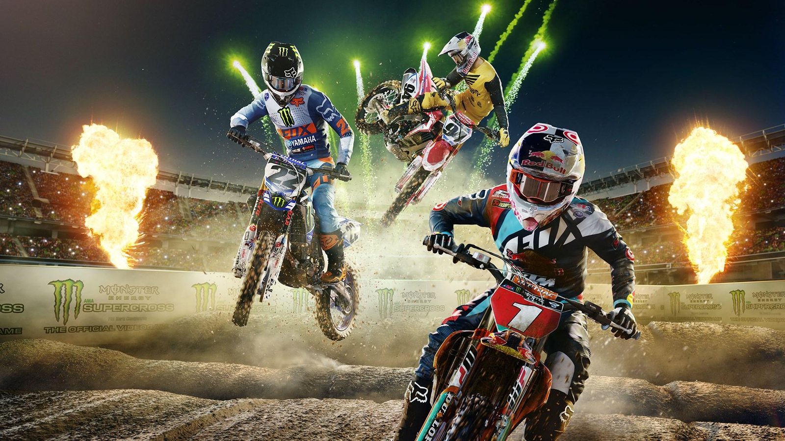 Portada de Monster Energy Supercross - The Official Videogame