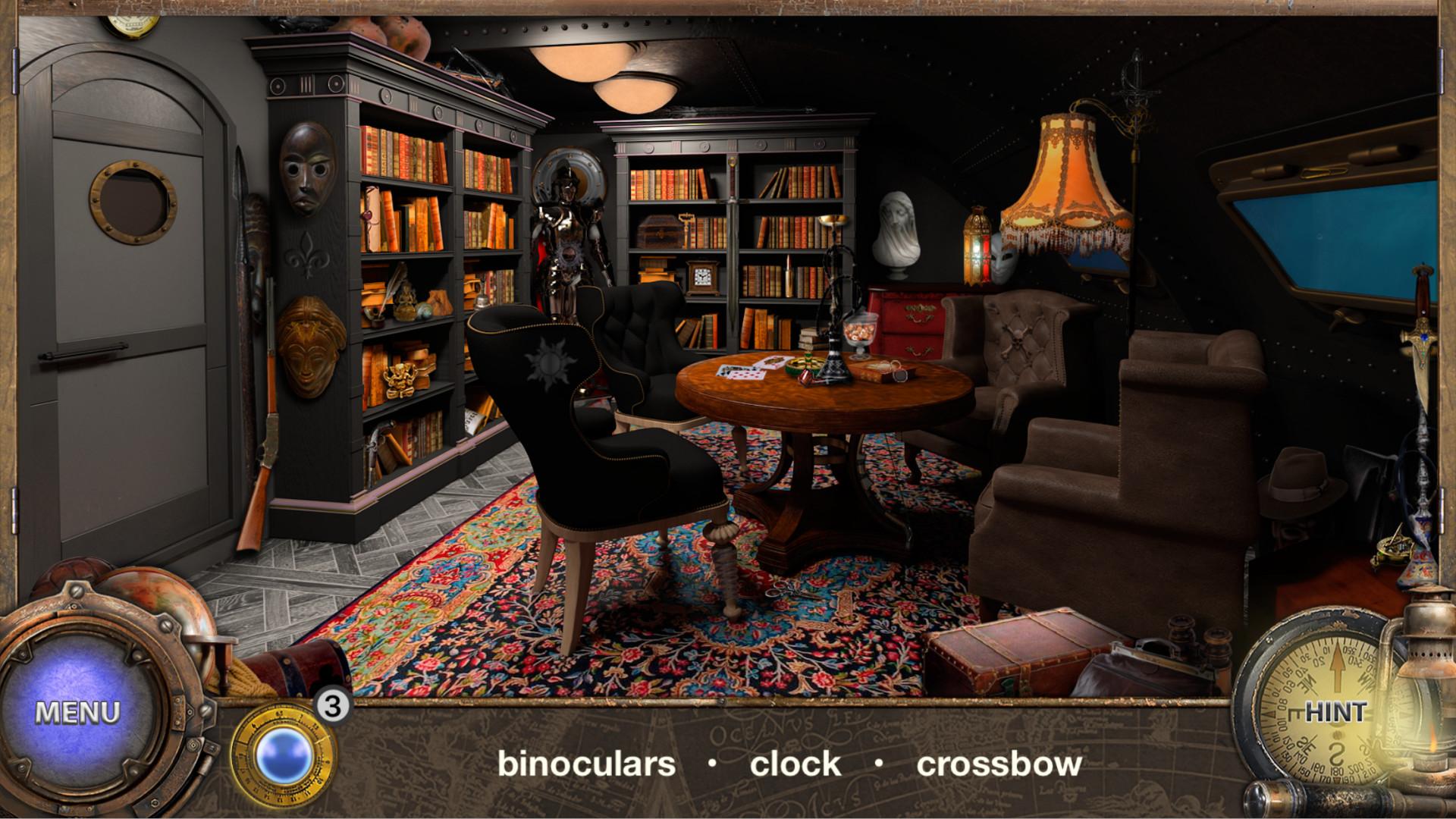 Portada de Hidden Object Adventure: Captain Nemo