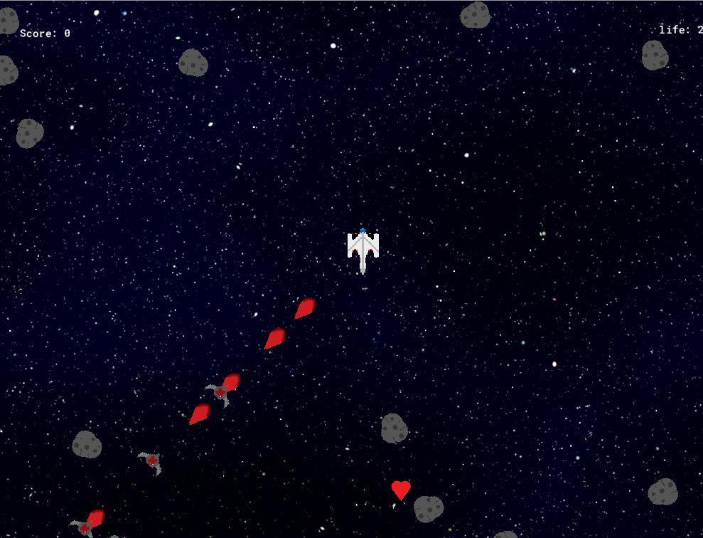 Portada de space commander (itch)