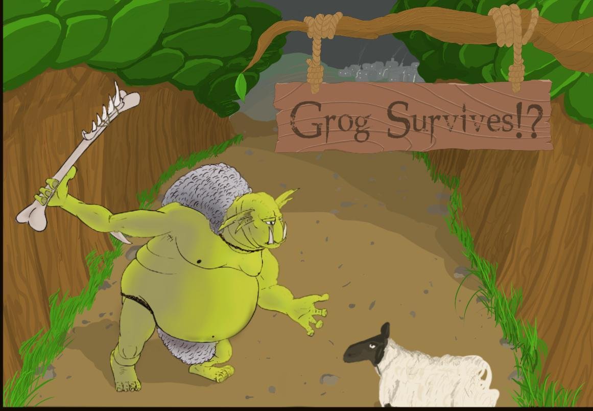 Portada de Grog Survives!?