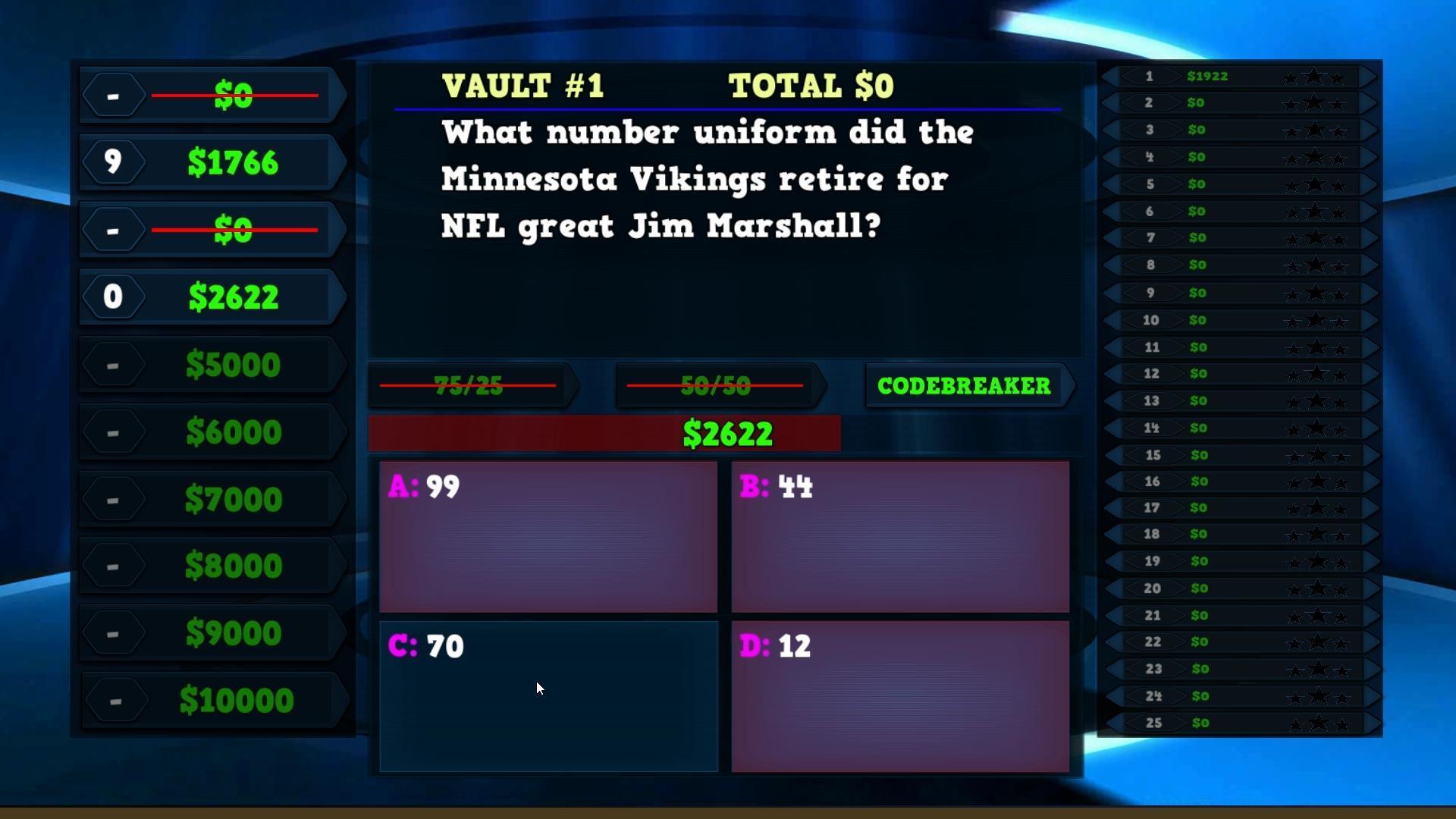 Portada de Trivia Vault Football Trivia