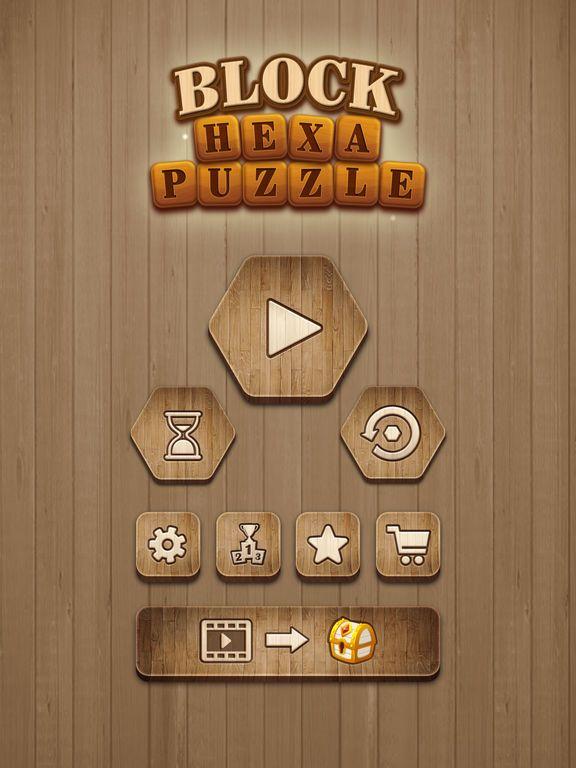 Portada de Block Hexa Puzzle: Wooden Game