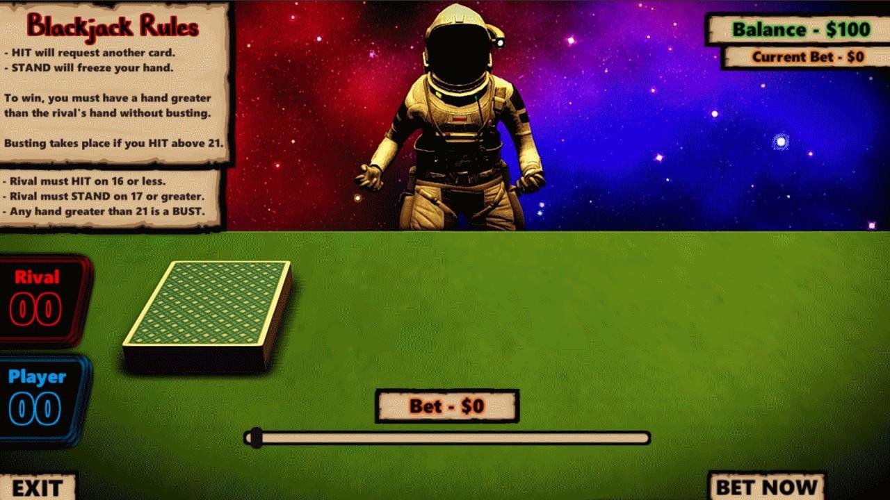 Portada de Blackjack In Space