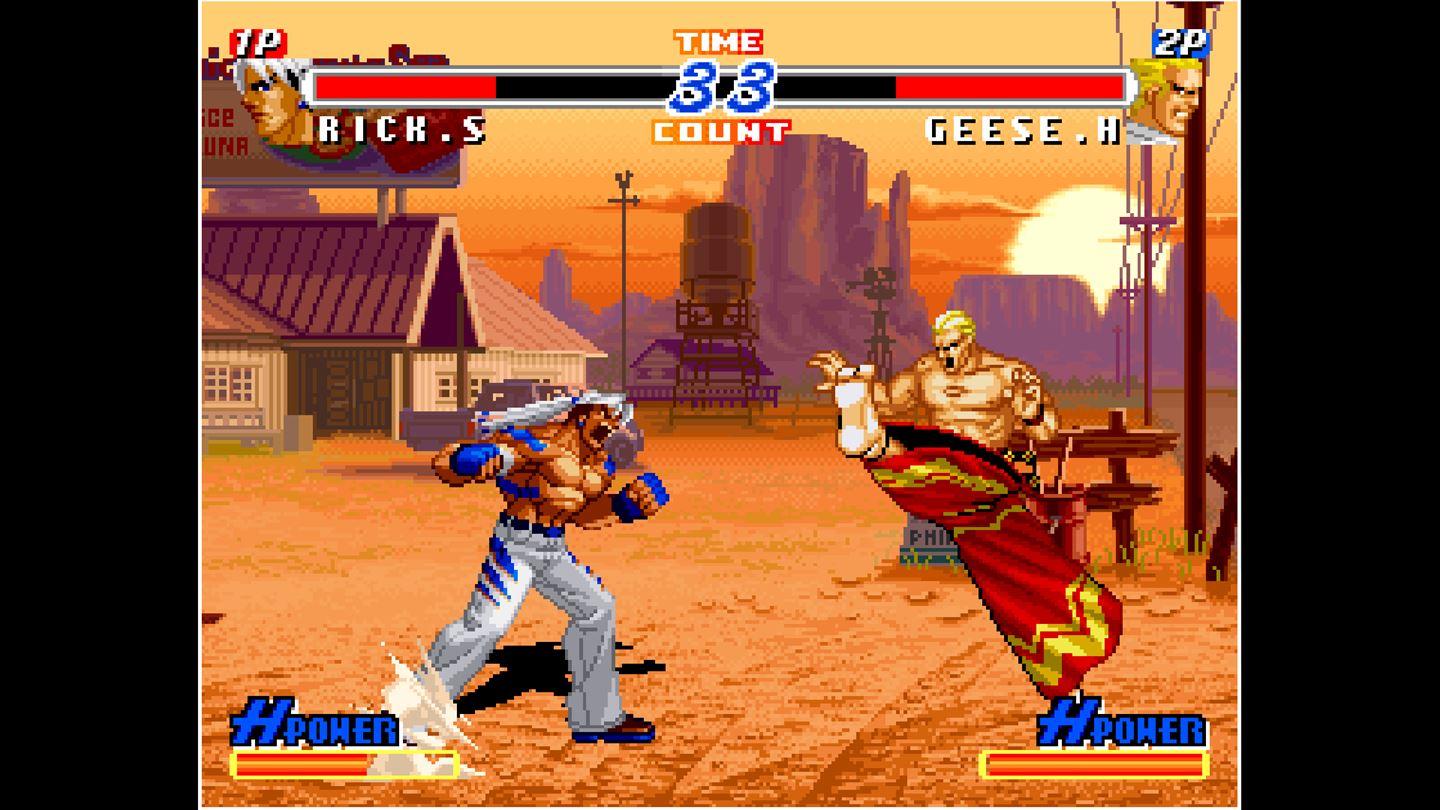 Portada de ACA NEOGEO REAL BOUT FATAL FURY 2