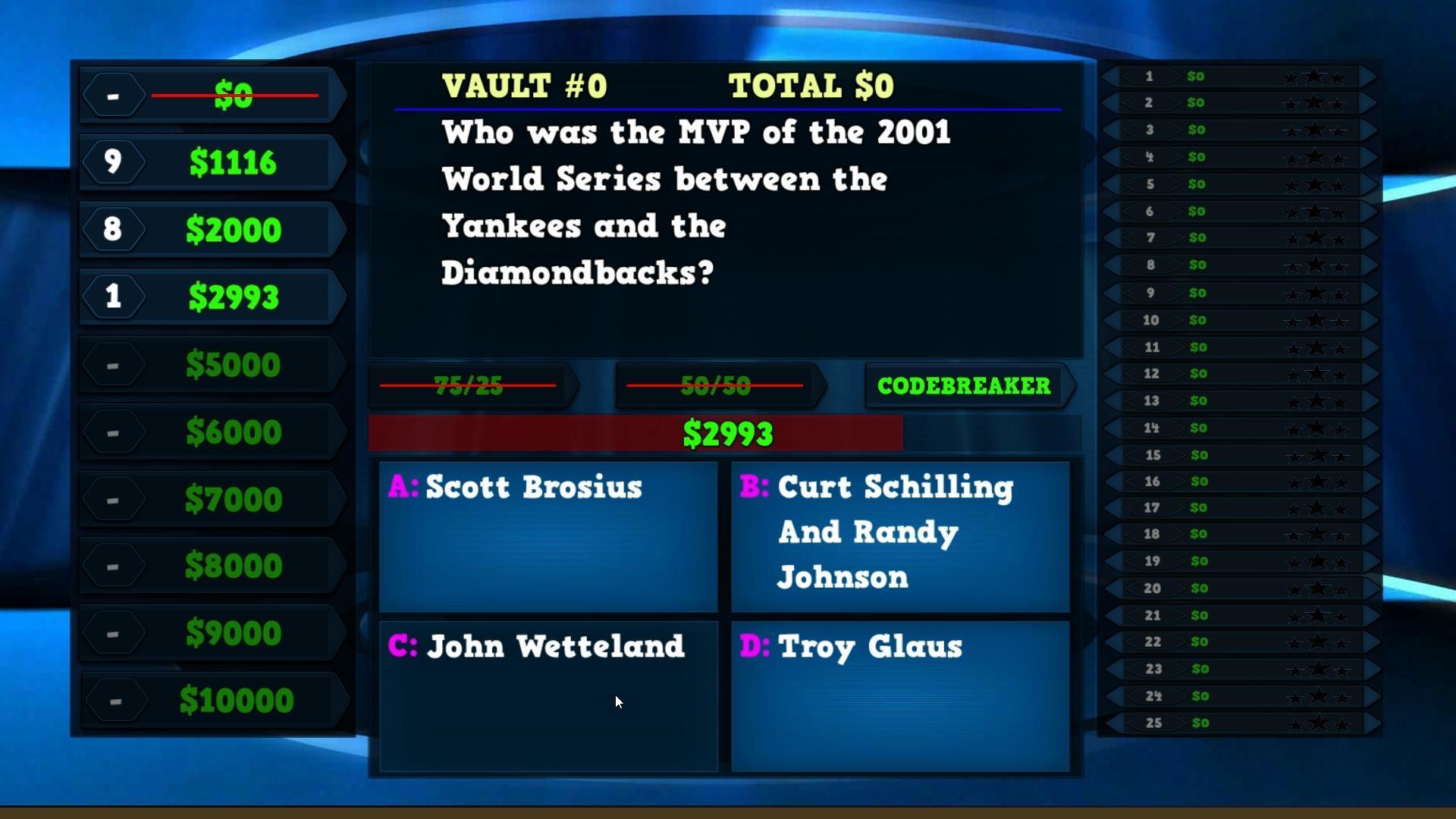 Portada de Trivia Vault Baseball Trivia