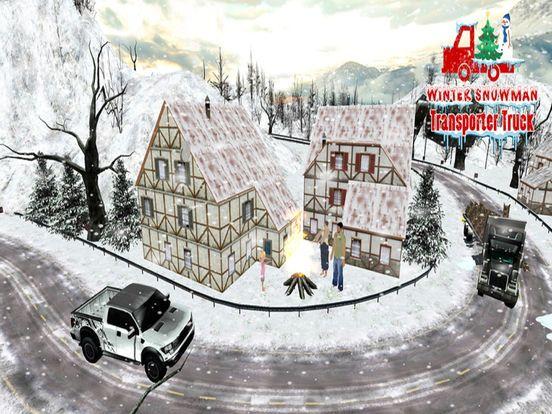 Portada de Winter Snow Giant Truck Drive