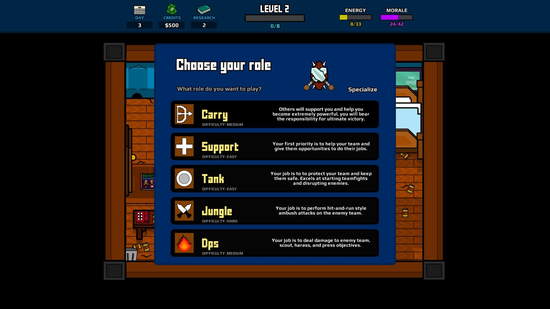 Portada de Gamer Career Tycoon