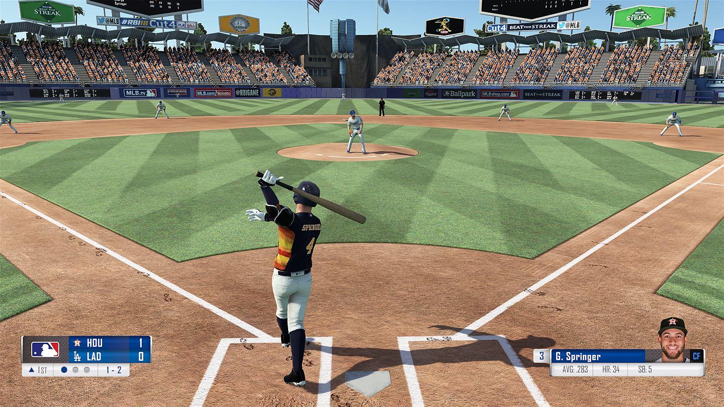 Portada de R.B.I. Baseball 18