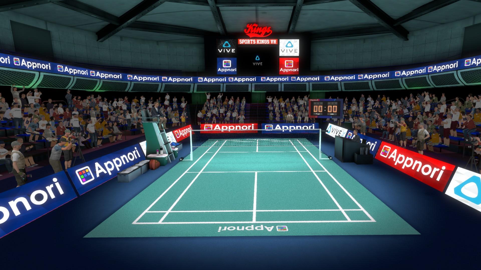 Portada de Badminton Kings VR