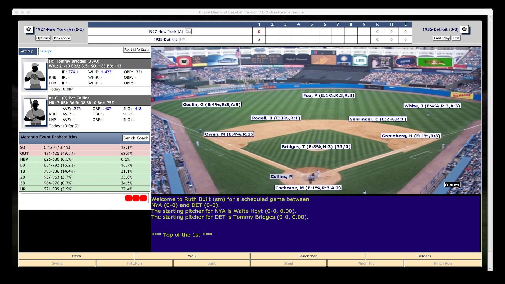 Portada de Digital Diamond Baseball
