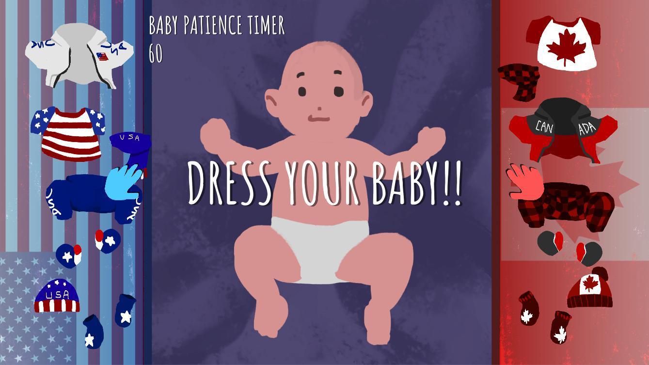 Portada de DRESS THE HOCKEY BABY
