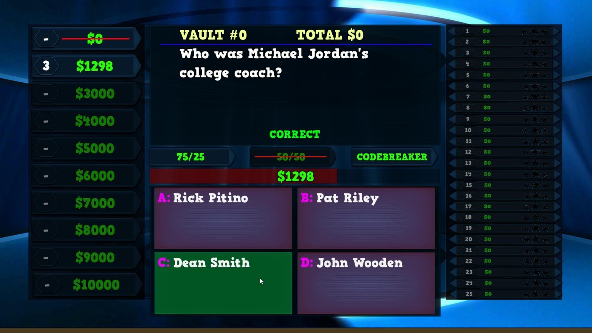 Portada de Trivia Vault Basketball Trivia