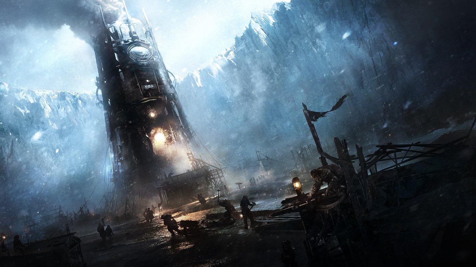Portada de Frostpunk