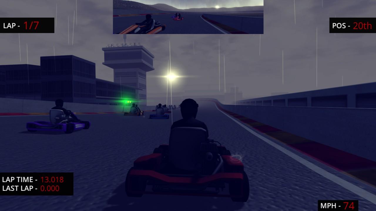 Portada de Go-Kart Racing
