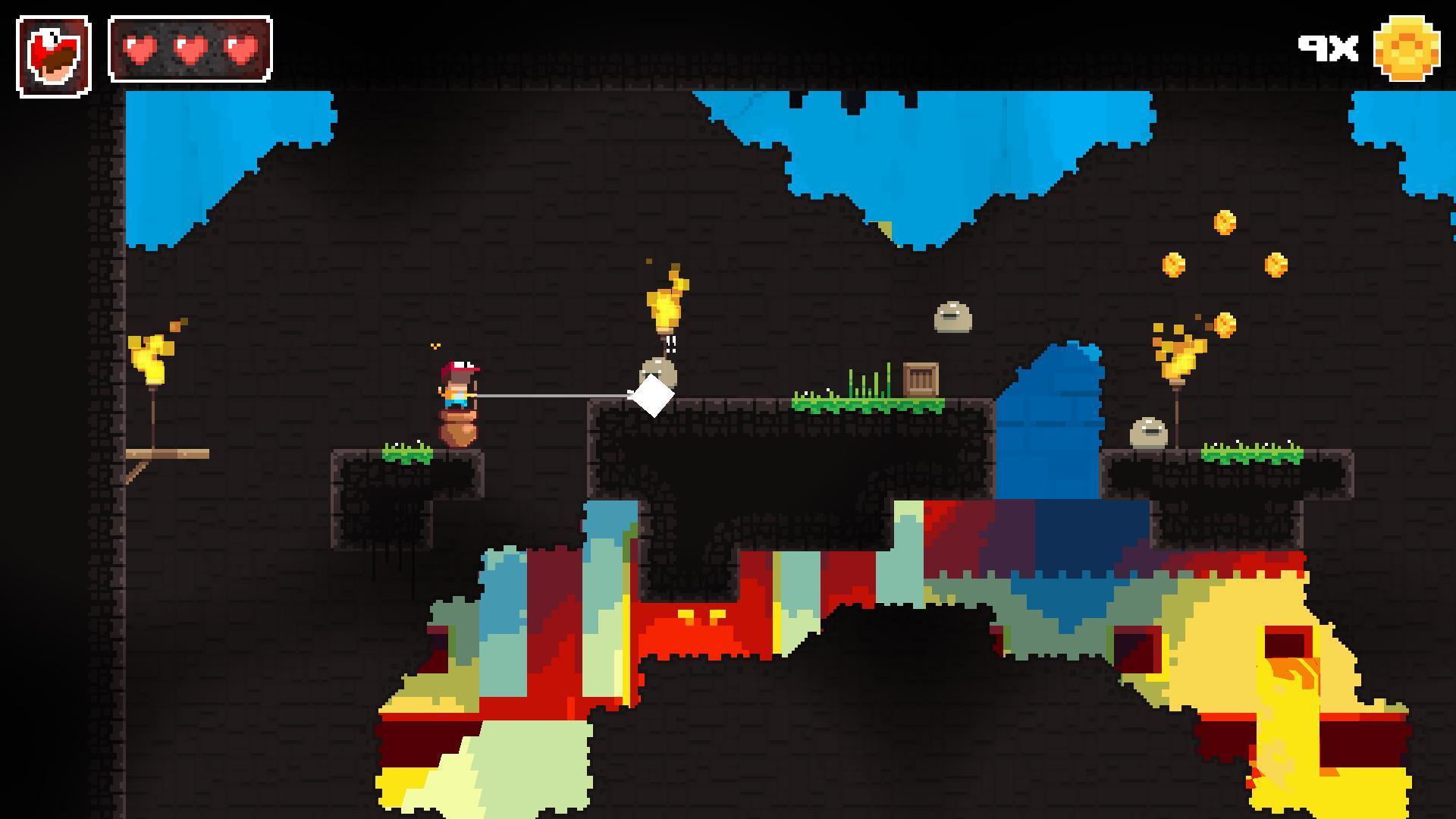 Portada de Super Dungeon Boy: Mega Fire