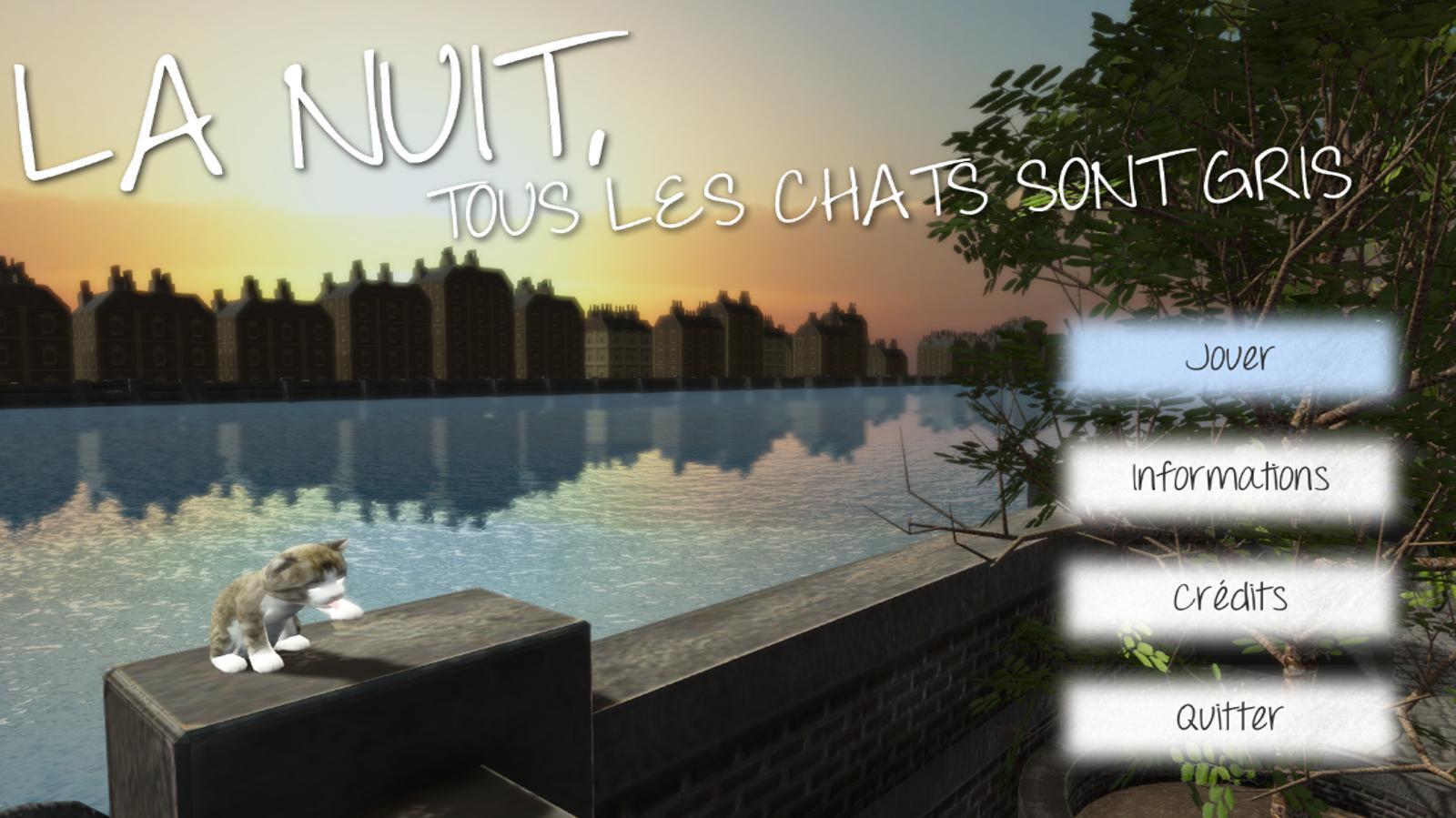Portada de La nuit, tous les chats sont gris (CristelleSinnett)