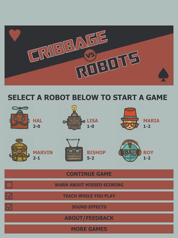 Portada de Cribbage vs Robots