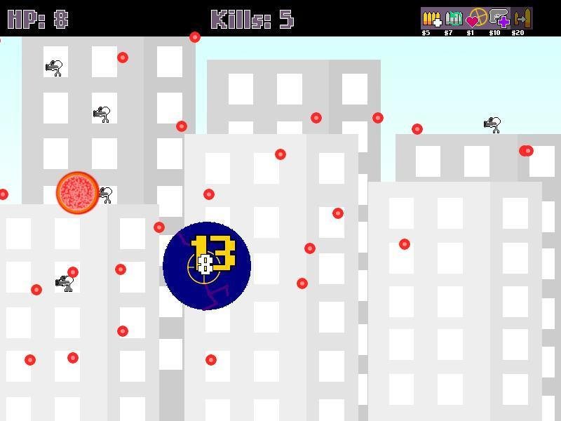 Portada de Blue Marble Sniper: Bullet Hell Stealth