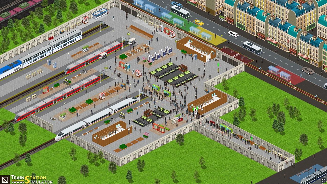 Portada de Train Station Simulator