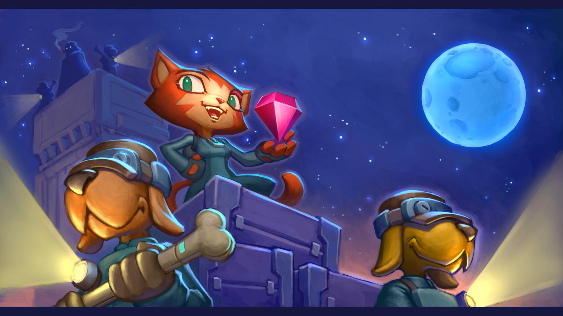 Portada de Cat Burglar: A Tail of Purrsuit