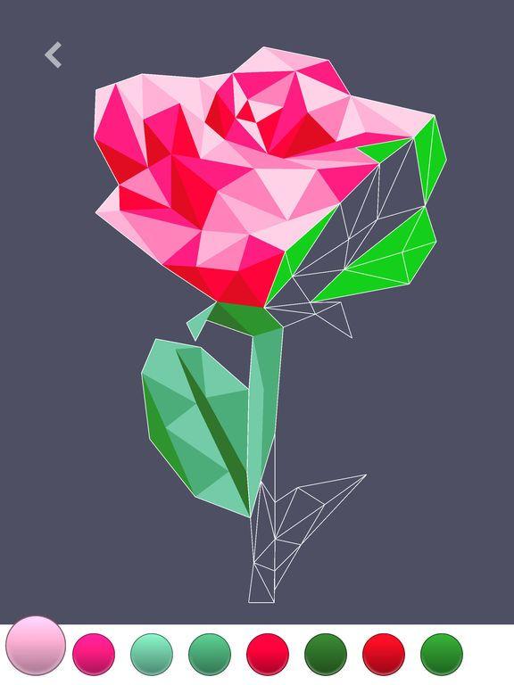 Portada de PolyGO - LowPoly Coloring Book