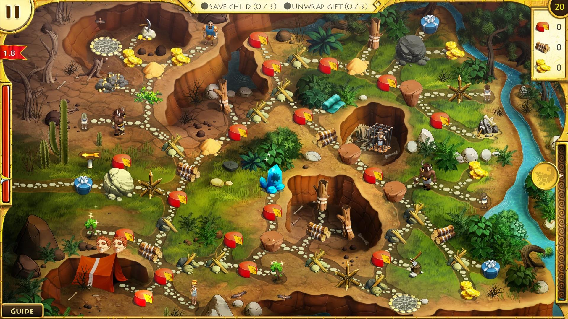 Portada de 12 Labours of Hercules V: Kids of Hellas