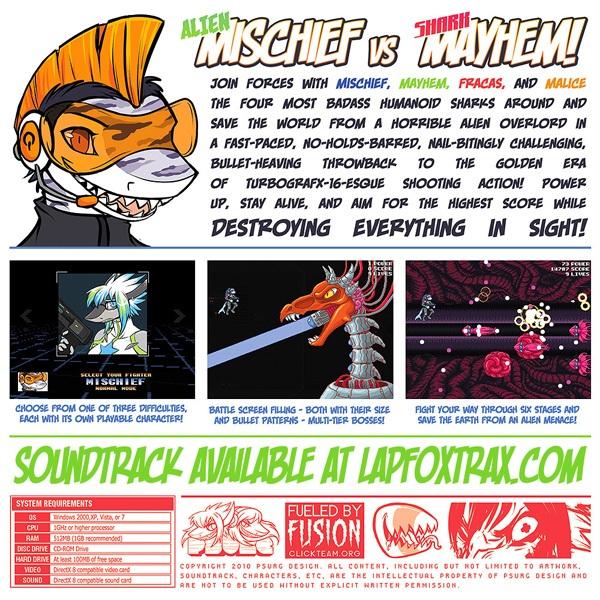 Portada de Shark Attack (itch)