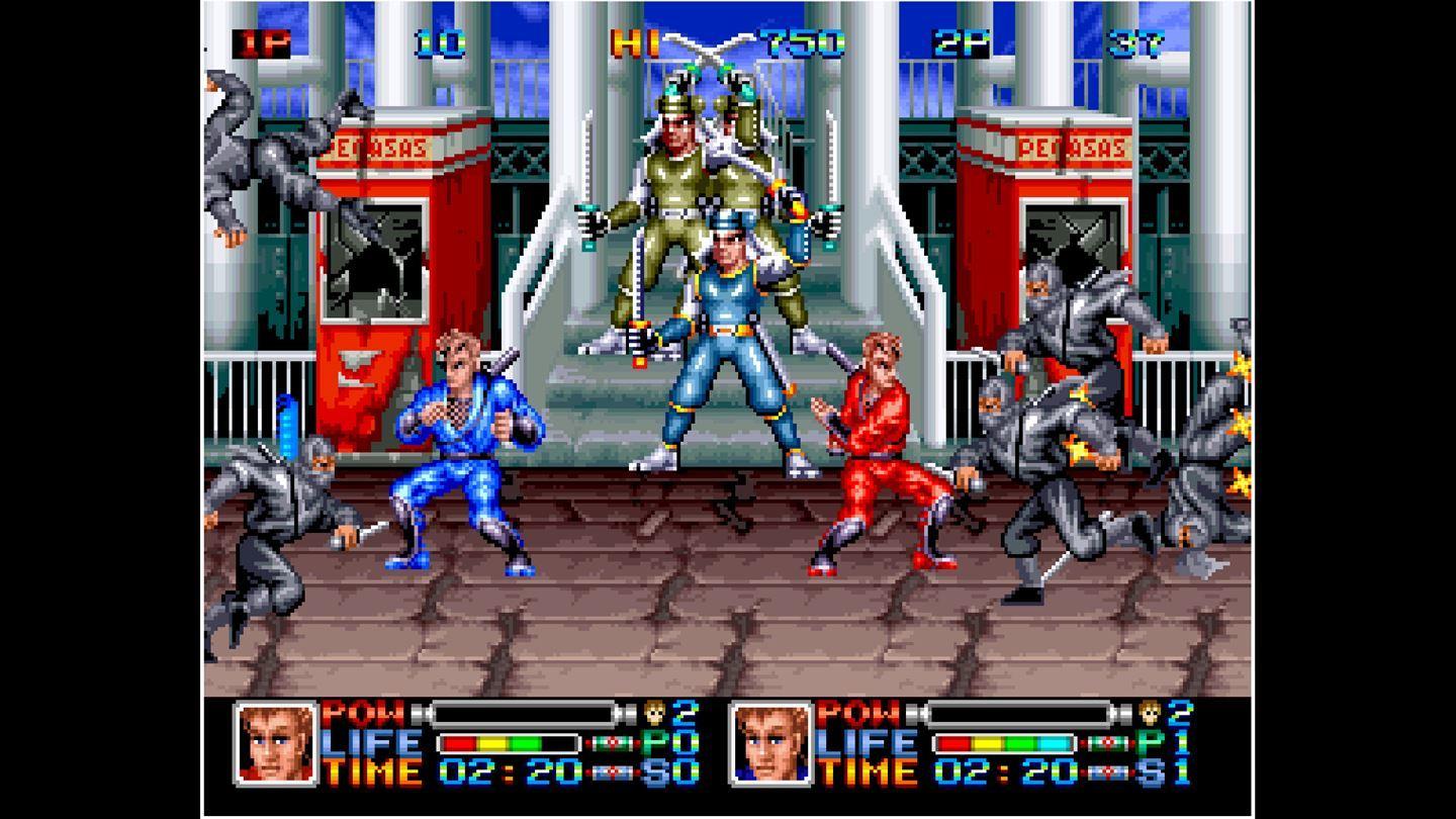Portada de ACA NEOGEO NINJA COMBAT