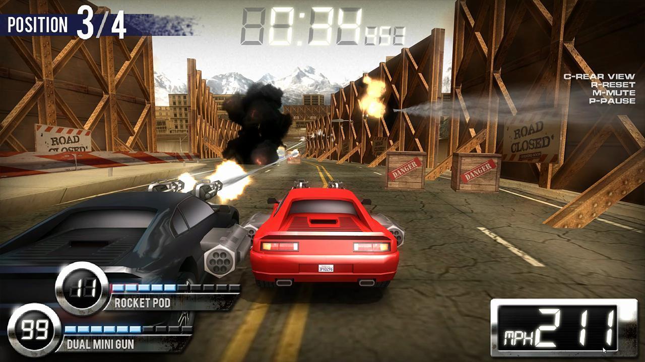 Portada de Burnin' Rubber 4