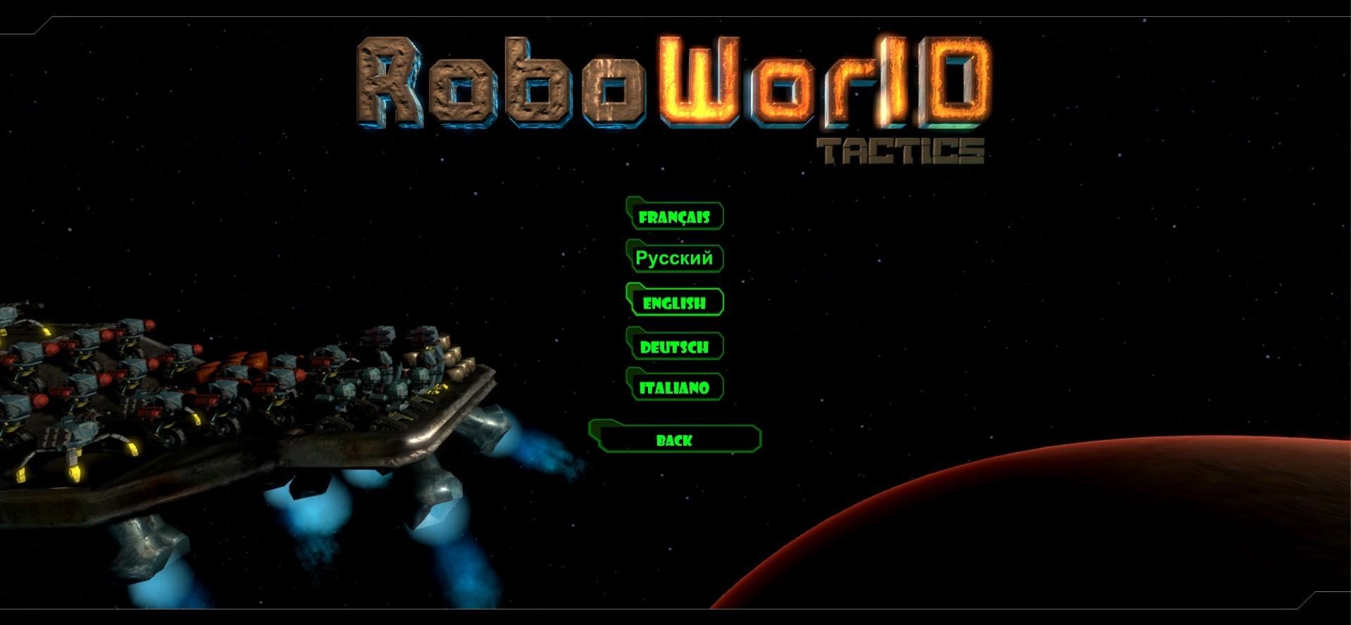 Portada de RoboWorlD tactics