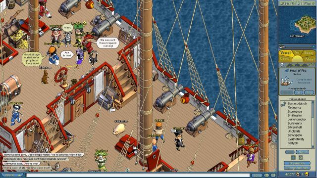 Portada de Puzzle Pirates: Dark Seas