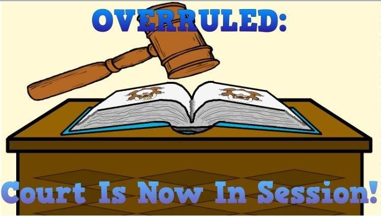 Portada de Overruled - Court is Now in Session