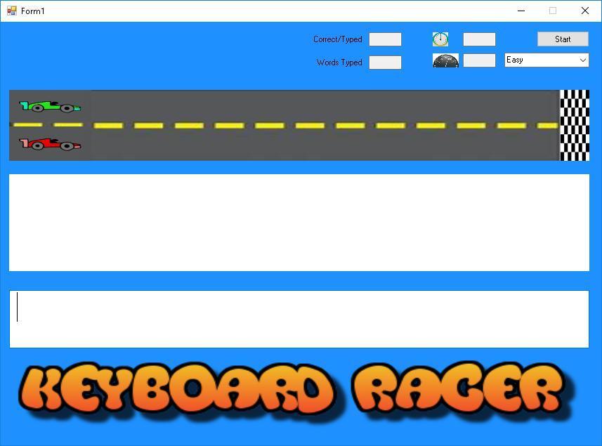 Portada de Keyboard Racer