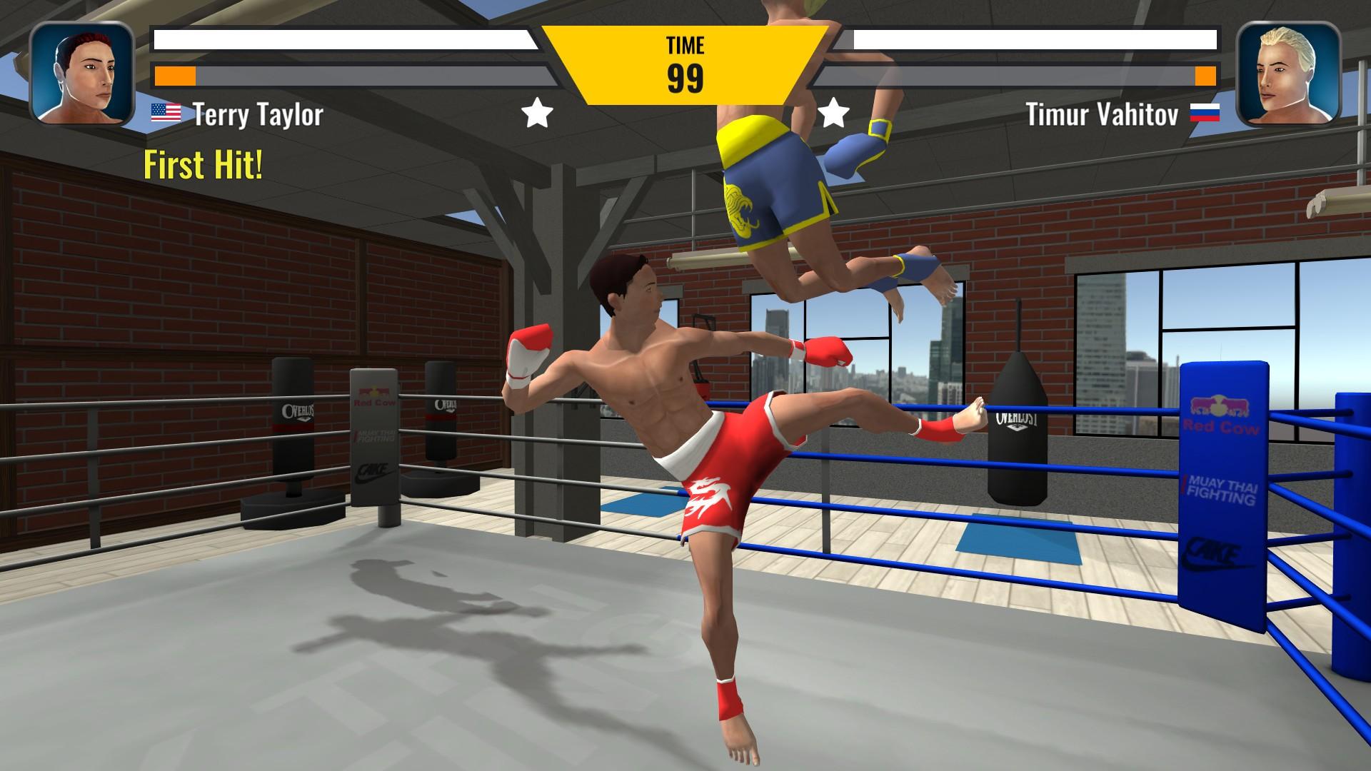 Portada de Muay Thai Fighting