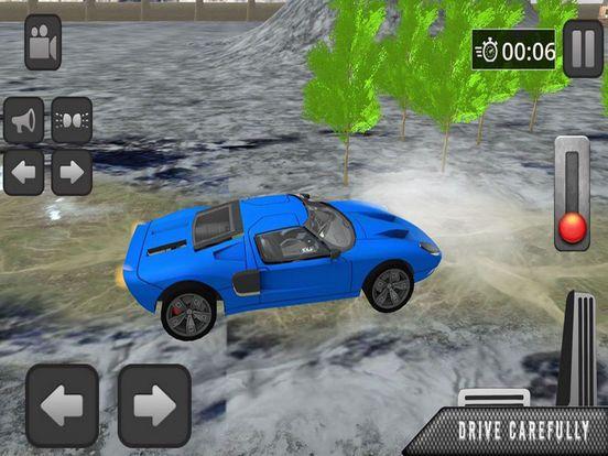Portada de Snow Car Driving:Race HillRoad