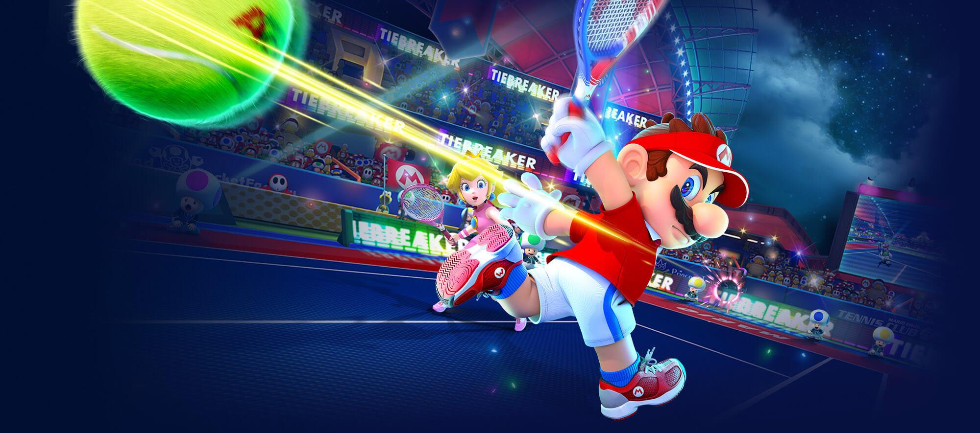 Portada de Mario Tennis Aces
