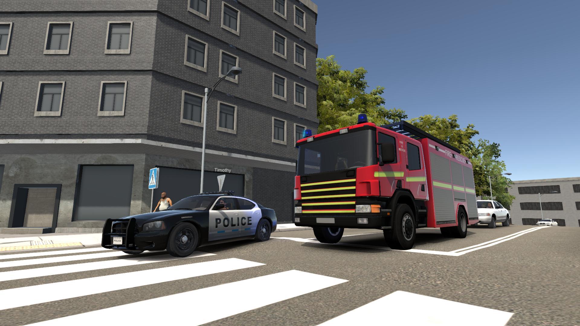 Portada de Flashing Lights - Police Fire EMS