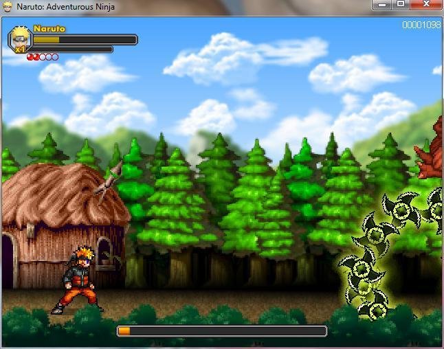 Portada de Naruto: Adventurous Ninja
