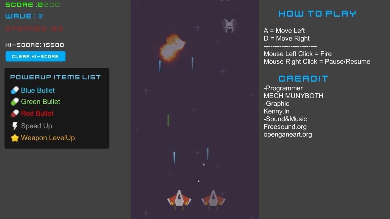 Portada de Space Defender (DARK BLOOMING GAME STUDIO)