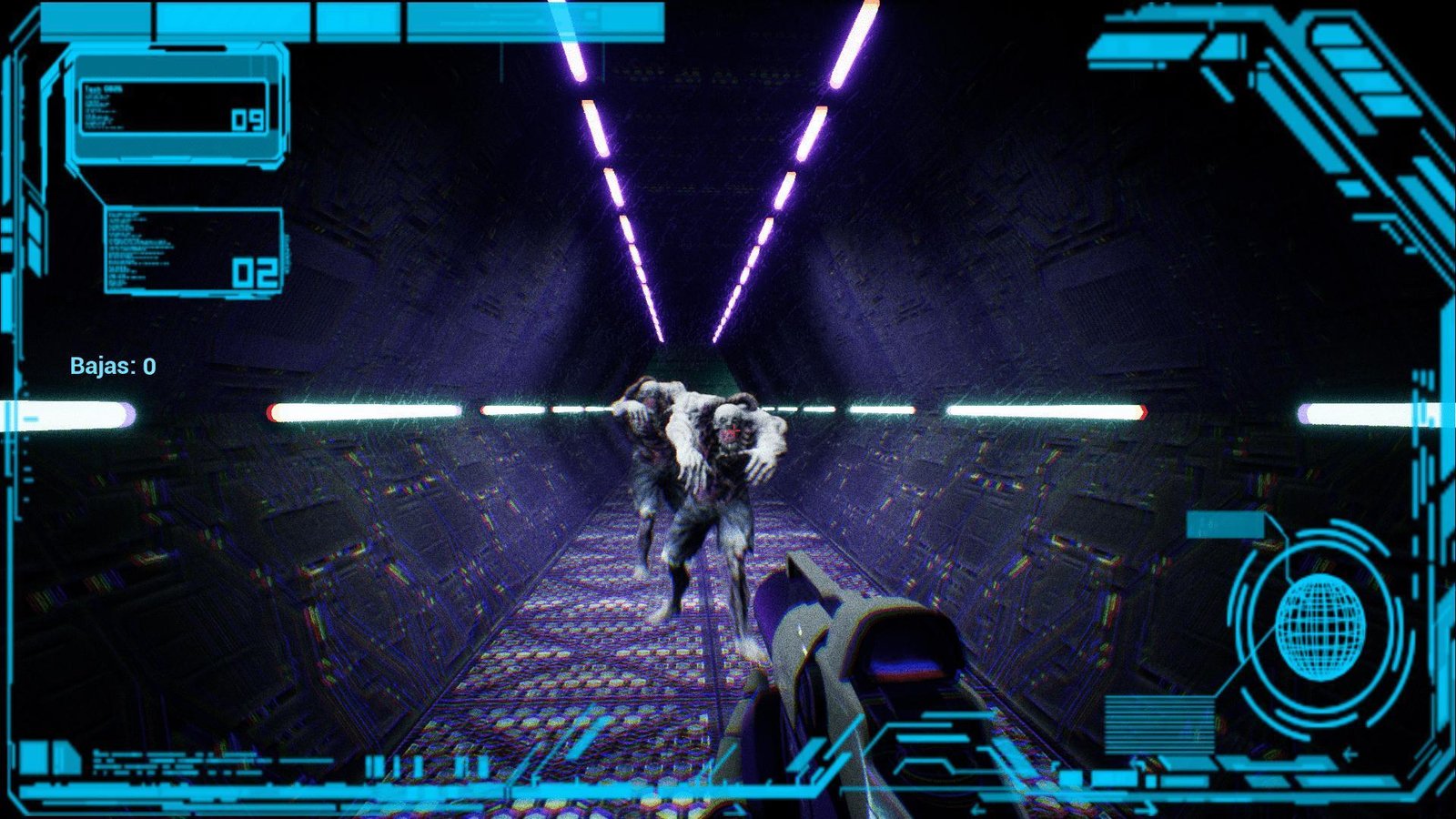 Portada de Demo - Pasillo nave espacial