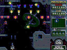 Portada de DeltaStar Earth Defence (ZX Spectrum Next) Digital Download
