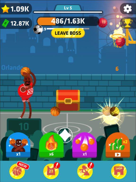 Portada de Idle Dunk Masters