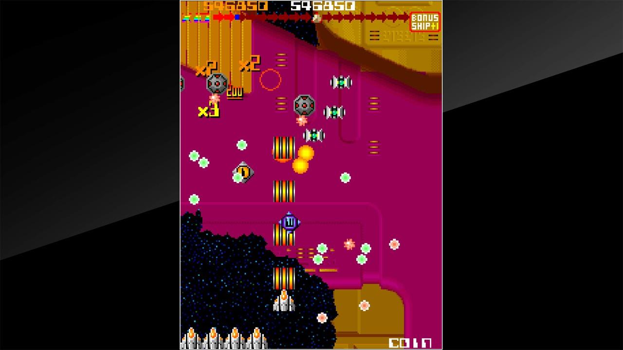 Portada de Arcade Archives OMEGA FIGHTER
