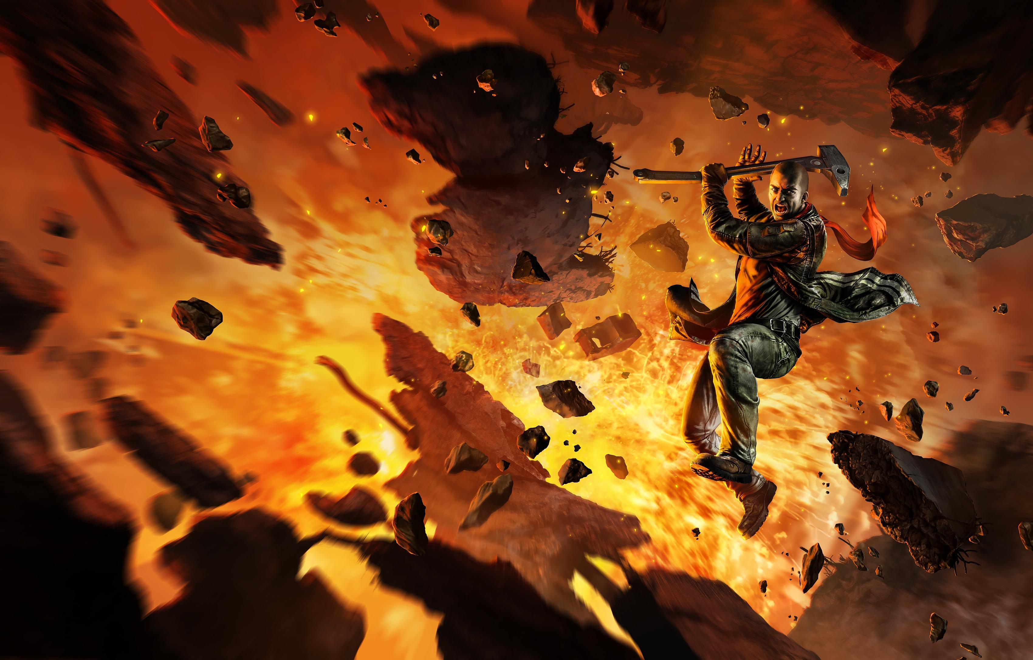 Portada de Red Faction Guerrilla Re-Mars-tered