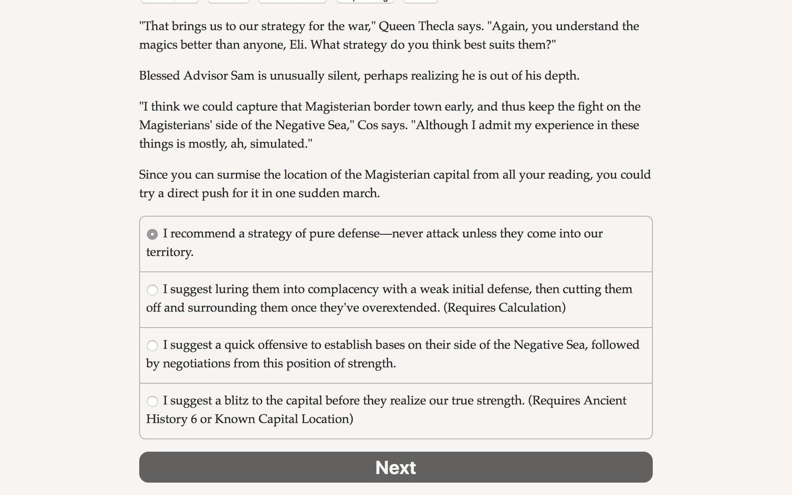 Portada de Choice of Magics