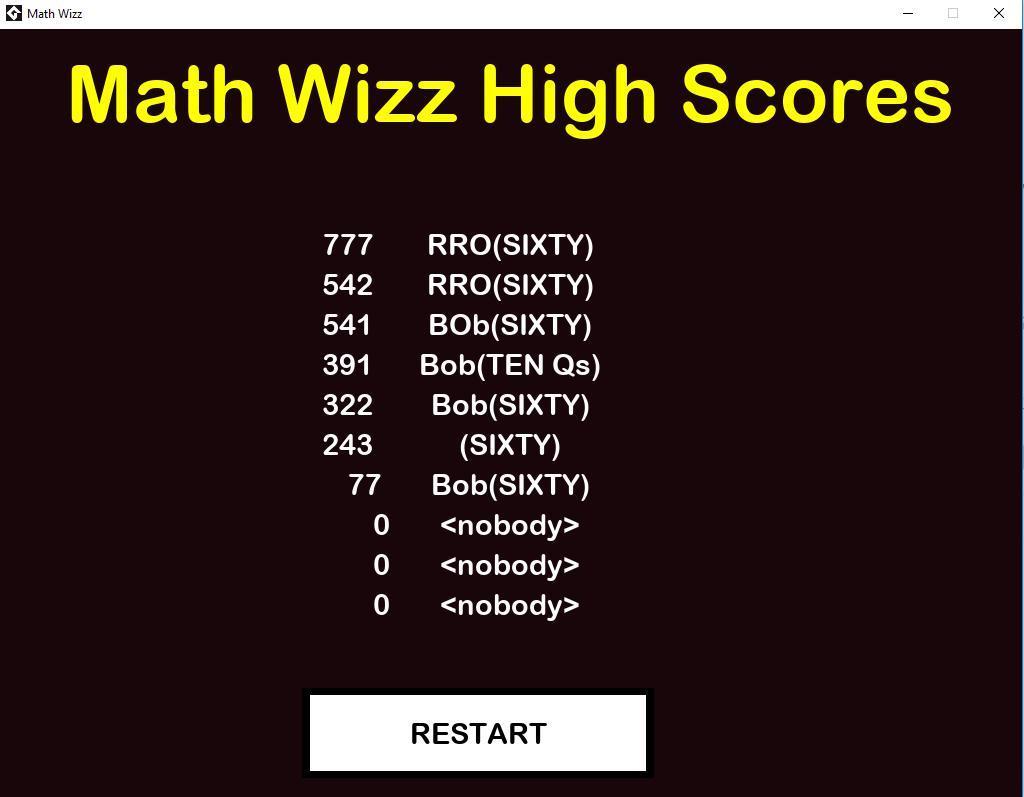 Portada de Math Wizz