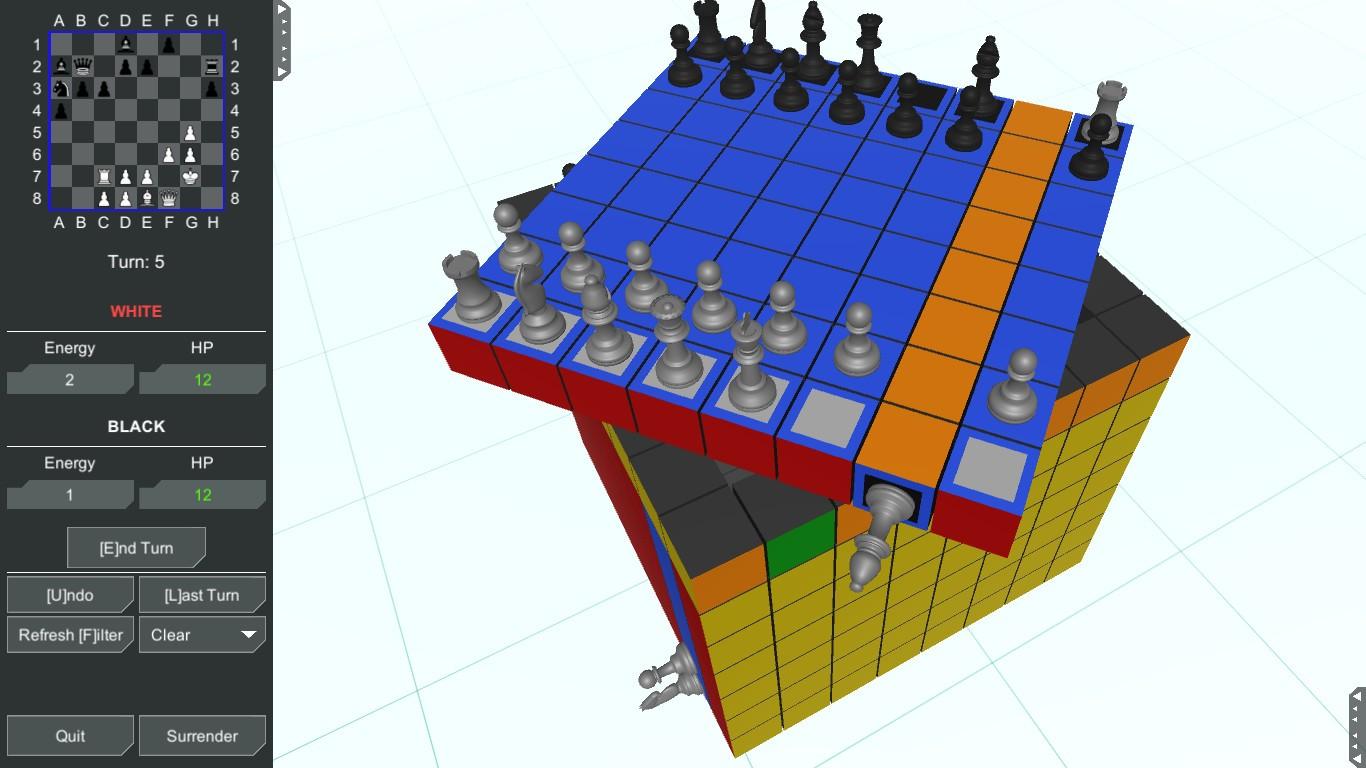 Portada de Chess Cubed