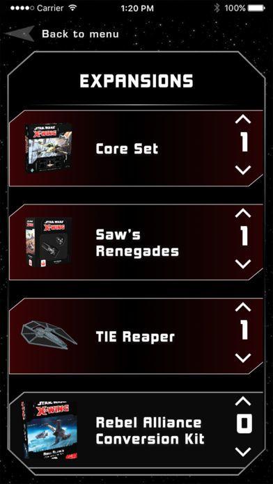 Portada de X-Wing Squad Builder by FFG